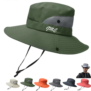 Promotion Custom logo Ventilation Mountaineering Ultraviolet-proof Outdoors <b>Hats</b> <b>Women</b> <b>Bucket</b> Wholesale <b>Hat</b> With Ponytail Hole - Product Image 2