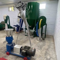 Machine à granulés d'aliments pour animaux (poulets, bovins, chevaux), granulateur, machine à granulés diesel, machine à granulés de bois