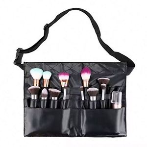 Free Sample Professional Cosmetic Holder 28 Pockets Organizer Apron with Artist <b>Belt</b> <b>Strap</b> travel Salon Barber Tools Equipment - Product Image 1