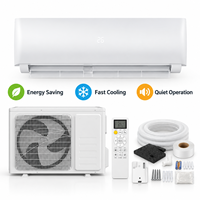 Enerji Verimli Mini Split Klima WIFI Kontrollü 12000Btu Inverter Isı Pompası Ev Yatak Odası İçin Klima