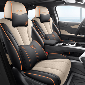 2025 BYD <span class=keywords><strong>Dolphin</strong></span> personnalisé ensemble complet housse de siège de voiture taille originale Mini coussin de voiture en cuir Style Surf au prix du fabricant - Product Image 4