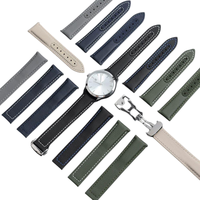 Bracelet de montre en toile de voile personnalisé 19/20/21/22 mm pour Omega, bracelet de montre en nylon imperméable en toile de voile