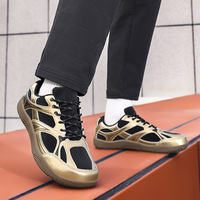 Chaussures décontractées légères à lacets pour hommes, coupe large, unisexe, grandes tailles 40-48, semelle intermédiaire en PU et semelle extérieure en caoutchouc