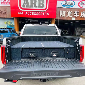 Tùy chỉnh xe bán tải trượt ra lưu trữ SUV hộp đen 4WD xe phía sau không thấm nước UTE ngăn kéo Ford F150 hệ thống ngăn kéo phía sau - Product Image 2