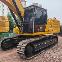 Excavatrice d'occasion Cat336 de haute qualité et très rentable avec moteur, boîte de vitesses, pompe et roulement d'origine japonaise