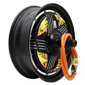35H 2000W DKYS Moteur de moyeu 12 pouces Aimant permanent Moto électrique Brushless DC 24-Pole Logarithmic avec 80A Puissance maximale - Product Image 2