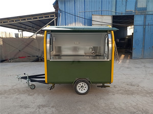 Food trucks cuisine mobile mini food truck remorque à vendre europe crème glacée café - Product Image 2