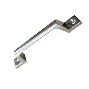 Stainless Steel Marine Solid U-Shaped Straight Mount Lift Handle 220X46mm Grab Bar Handrail <b>Yacht</b> Boat Hardware Accessories Lift - Product Image 1