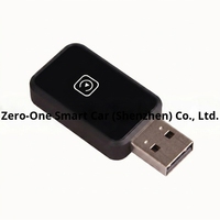 Boîte CarPlay sans fil 2-en-1 compatible avec Android et iPhone, connexion USB, compatibilité universelle