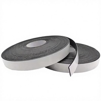 Bande adhésive en mousse EVA noire double face acrylique autocollante de 1 mm, 1,5 mm, 2 mm, 3 mm, 5 mm, 6 mm, 10 mm pour l'étanchéité des fenêtres et des portes