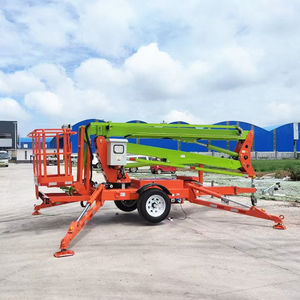 10-24 मीटर हाइड्रोलिक मोबाइल स्व-चालित स्पष्ट क्रैंक आर्म हवाई कार्य मंच 200 किलोग्राम भार क्षमता टच स्क्रीन नियंत्रण उच्च - Product Image 1