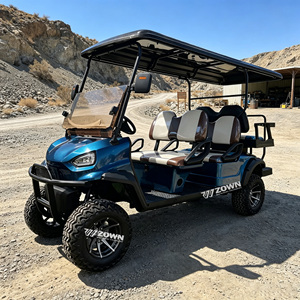Voiturette de golf ZOWN de haute qualité, design créatif, 4 roues motrices, 4 places, pour parcours de golf - Product Image 1