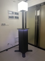 Kios Pengisian Daya Ponsel Cepat Y2Power COE II, Stasiun Pengisian Daya Ponsel, Opsional untuk Desain Branding, Kotak Lampu LED untuk Iklan