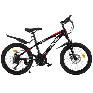 Bicicleta de Montaña para Niños Bodong de 20 Pulgadas, 21 Velocidades, Frenos de Disco, Horquilla de Suspensión, Aleación de Aluminio, Unisex - Product Image 1