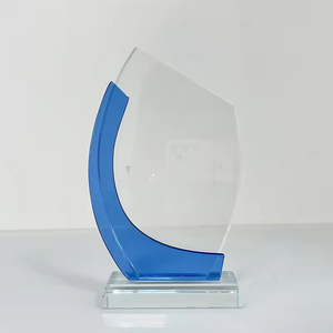 सस्ते थोक खाली व्यक्तिगत फैशनेबल क्रिस्टल पट्टिका पुरस्कार ट्रॉफी पदक और पट्टिका - Product Image 4