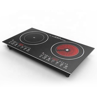 VBGK Bureau portable à deux plaques bon marché et cuisinière à induction intégrée