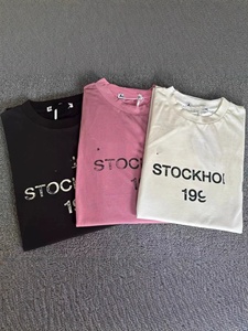 T-Shirt Personalizzata all'Ingrosso, Moda Streetwear in <span class=keywords><strong>Cotone</strong></span> con Stampa Grafica, Effetto Vintage, Manica Lunga per Uomo - Product Image 2