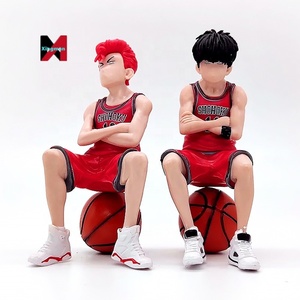 Figurine d'<span class=keywords><strong>anime</strong></span> Sakuragi Hanamichi <span class=keywords><strong>Slam</strong></span> <span class=keywords><strong>Dunk</strong></span> Rukawa Kaede, modèle de collection, statue de présentation, cadeau de basket-ball, décoration, jouet d'action en PVC - Product Image 1