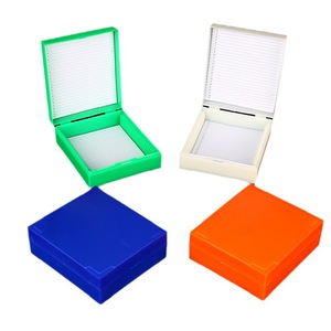 Yueside <b>Microscope</b> Slide Boxes 5 To 120 Slides Capacity Storage For Laboratory Use - Product Image 4