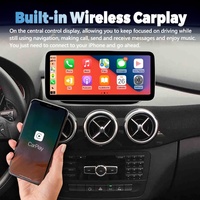 Autoradio multimédia GPS Android 13 12,3 pouces pour Benz Classe B W246 B200 B180 B220 B250 B260 2015, lecteur vidéo, Carplay, navigation