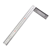 Règle d'angle carrée en acier inoxydable JiuTong, modèle 300-500, pour charpentiers, vente en gros d'usine en Chine