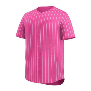 Uniforme de Béisbol Personalizado con Transferencia Térmica OEM, Uniforme de Béisbol y Sóftbol Personalizable, Transpirable, Talla Grande, Manga Corta - Product Image 1
