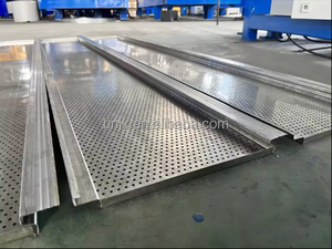 High-Precision <strong>CNC</strong> Economic Steel Tile Forming Machine for <strong>Roof</strong> Use with Various Perforation Patterns - Product Image 6