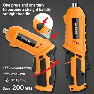 Power Screwdriver 3.6V Lithium Ion 200 RPM USB Charging Home Use - Product Image 3