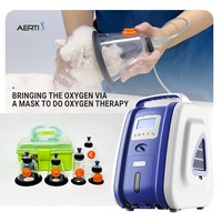 Concentrateur d'oxygène portable AERTI 3L, machine à oxygène pour animaux de compagnie, pour les affections respiratoires