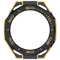 Pelindung Layar Smartwatch Forwelleny, Casing PC Berongga Setengah Paket untuk Huawei Watch Ultimate 2