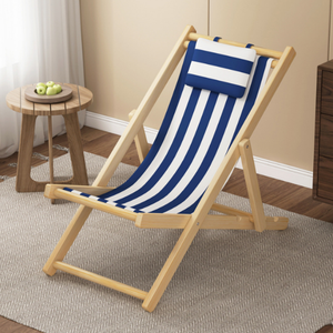 Silla <span class=keywords><strong>Luna</strong></span> Multicolor Rojo Azul Verde Rosa Cómoda Plegable Ajustable de Bambú y Madera de Haya para Playa, Aire Libre y Camping - Product Image 6
