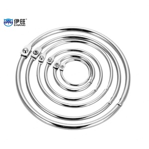 Wholesale Custom Metal Book Clip Office Binding Hinged <b>Notebook</b> Loose Leaf <b>Binder</b> Ring - Product Image 4