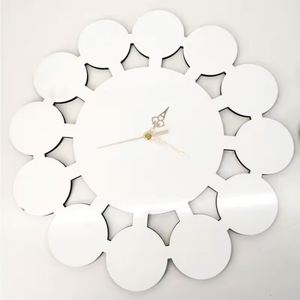 Sublimation Mdf Hard Board Wall <b>Clock</b> Blanks for Custom Printing - Product Image 4