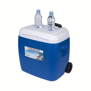 Custom Logo Camping Travel Portable Ice Chest With <b>Wheels</b> High Quality Multifunctional Insulated Cooler Box Outdoor - Product Image 5