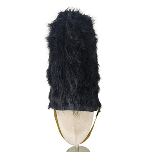 Manwu usine haut <span class=keywords><strong>en</strong></span> peluche Praet garde chapeau classique noir rétro Costume accessoire pour drame historique scène Performance fête - Product Image 2
