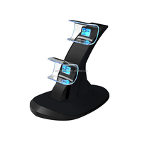 Support de charge vertical en plastique pour avion en gros pour manette de jeu PS5 Slim Pro Station d'accueil à double chargeur Accessoires de jeu