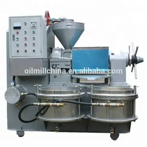 Hot Sale Oil Press with Filter Machine Hot & Cold Oil Expeller for Rapeseed Sesame Soybean Cottonseed