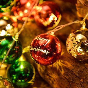 String Ball <b>Lights</b> Christmas <b>Lights</b> String Decoration <b>LED</b> Fairy Christmas Xmas <b>Tree</b> Hanging Decor Outdoor Christmas <b>Tree</b> <b>Lights</b> - Product Image 5