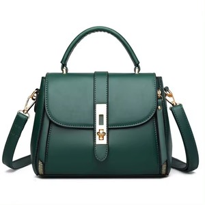 Sac à main à bandoulière en cuir PU pour femmes à la mode avec fermeture à glissière sac à main de style mode - Product Image 3
