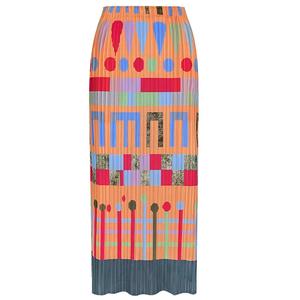 2023 d'été Couston Offre Spéciale Plissé Miyake Taille Haute Plissée <span class=keywords><strong>Mi</strong></span> <span class=keywords><strong>Longue</strong></span> Fente Femmes <span class=keywords><strong>jupe</strong></span> Droite <span class=keywords><strong>Tube</strong></span> De <span class=keywords><strong>Jupe</strong></span> - Product Image 1