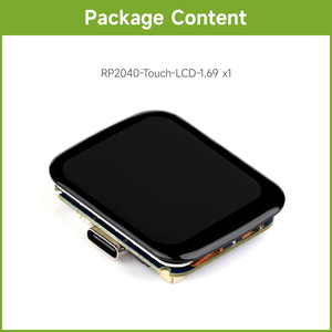 Placa de Desarrollo de Microcontrolador Waveshare RP2040, con Pantalla Táctil LCD de 1.69 Pulgadas, Esquinas Redondeadas, Procesador Arm de Doble Núcleo K640 - Product Image 5