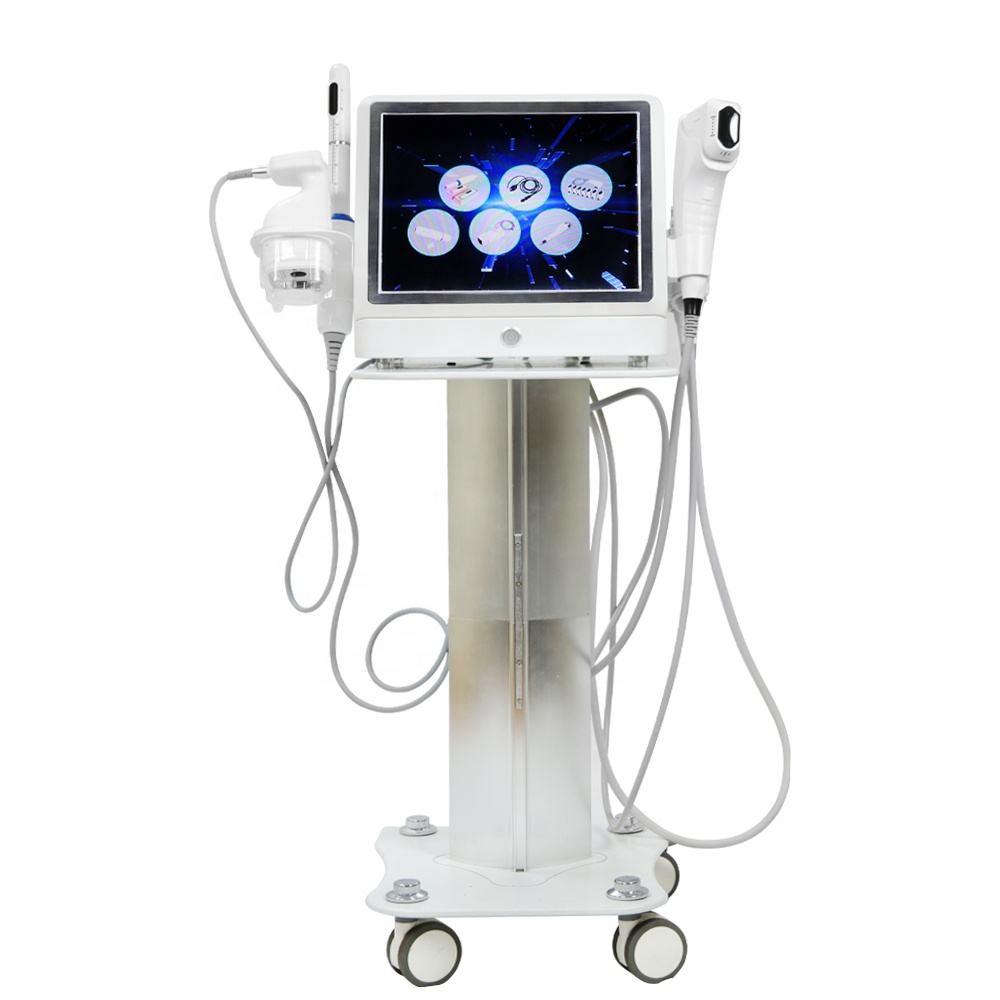 V max 5 в 1 5D hifu 13 картриджей портативные для лифтинга лица удаление морщин и шрамов и вагинального подтяжки для спа-салона