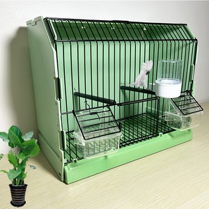 Nouveau <span class=keywords><strong>Design</strong></span> Métal De Luxe Perroquet <span class=keywords><strong>Cage</strong></span> Multifonctionnel <span class=keywords><strong>Cage</strong></span> À Oiseaux Transporteur De Voyage pour Multi Oiseaux Durable <span class=keywords><strong>Cage</strong></span> D'élevage De Haute Qualité - Product Image 4