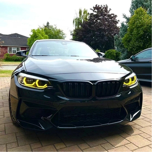 J ONE DRL Bicolore CSL Giallo-Bianco con Cambio Colore Via Abbaglianti per BMW Serie 2 M2 F22 F23 F87 2018-2019 - Product Image 6
