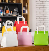 Sac isotherme jetable biodégradable en tissu non tissé imperméable pour aliments chauds et froids, lait, thé, barbecue, exposition