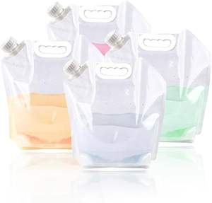 Conteneur de réservoir d'eau pliable clair transporteur en plastique réservoir d'eau Portable léger gain de place <span class=keywords><strong>sac</strong></span> d'eau pliant extérieur - Product Image 1