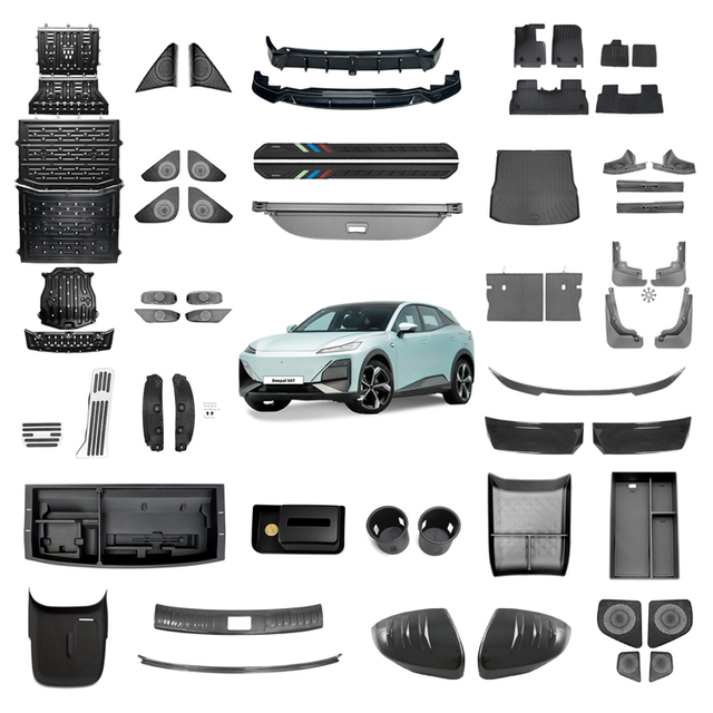 Maremlyn Interior Exterior Accessory for Changan Deepal S07 S7 Accessories Carbon Fibre Patterns Decorative Protective Trim
