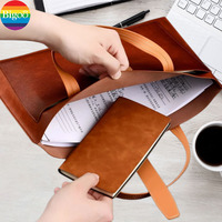 Carpeta Organizadora de Documentos de Cuero PU de Doble Bolsillo, Tamaño A4, Ecológica, Duradera, Opaca, con Cierre de Cinturón, Impresión Personalizada, Impermeable