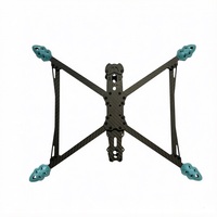 Kit de châssis de drone FPV X-Type 9 pouces en fibre de carbone 3K, antichoc, haute rigidité, grand format, pour pilotes RC FPV et vol en extérieur