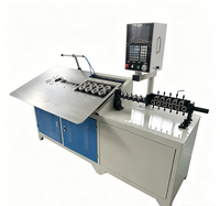 Dobladora de Alambre CNC 2D Integrada con PLC y Pantalla Táctil de Alta Resolución